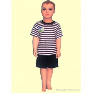 Футболка +шорты «Тельняшка»1-089
