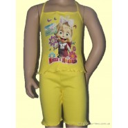 Топ с набивкой +трессы 2-073